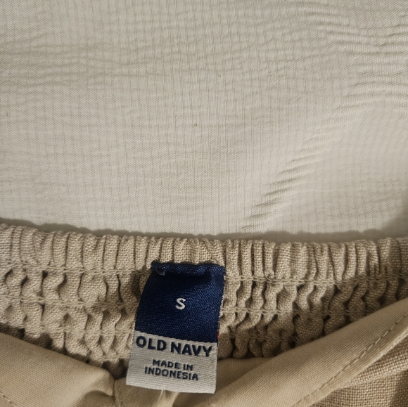 Old Navy Beige Button-Down Dress - Picture 5 of 5